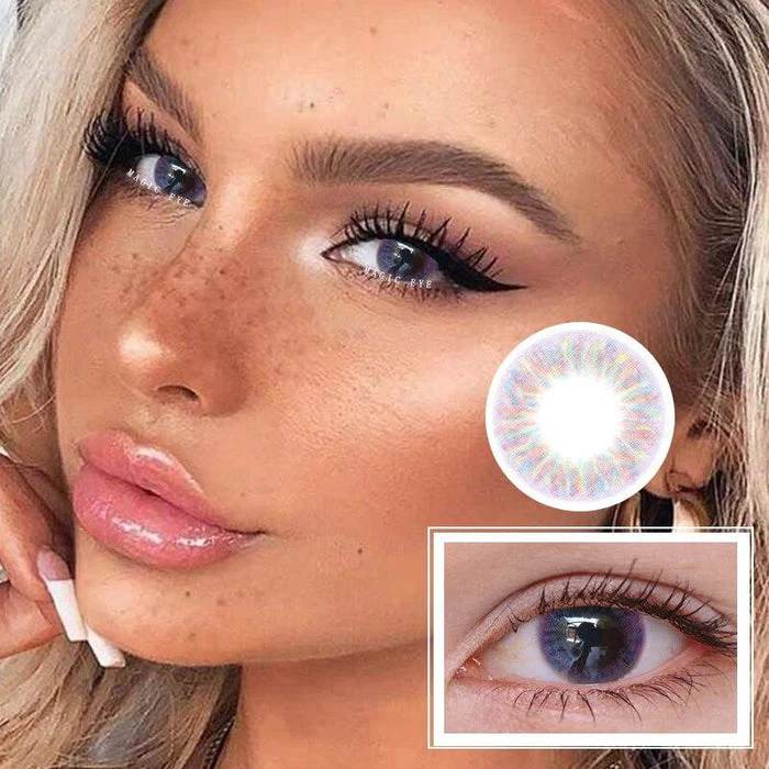 Alice Purple Color Contact Lenses【Prescription】