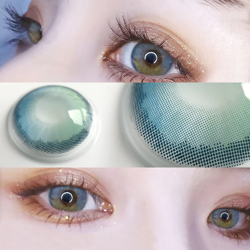【NEW】Hawaii Green Color Contact Lenses