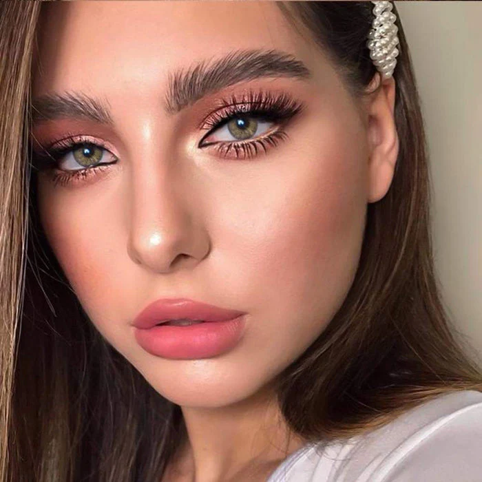 Russain Brown Color Ccontact Lenses【Prescrilption】