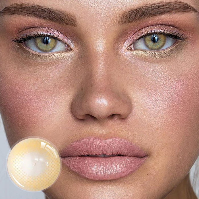 Polar Light Brown Color Contact Lenses