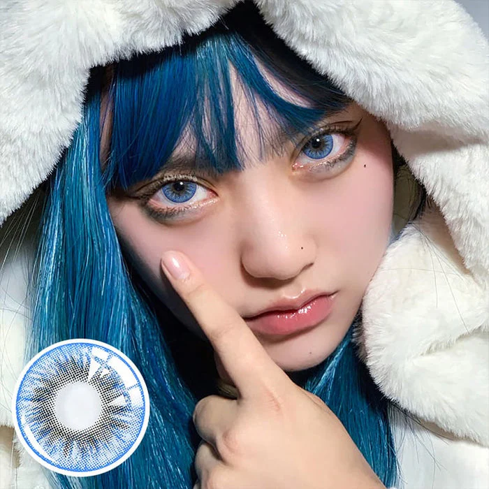 Glacier Blue Color Contact Lenses