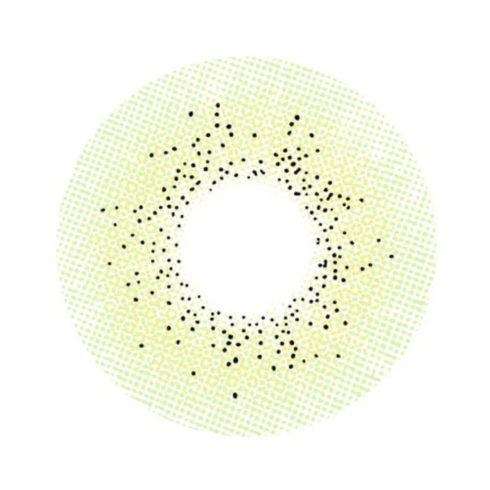 1-Day 10Pcs  Ocean Green Color Contact Lenses Daily Disposable 10Pcs