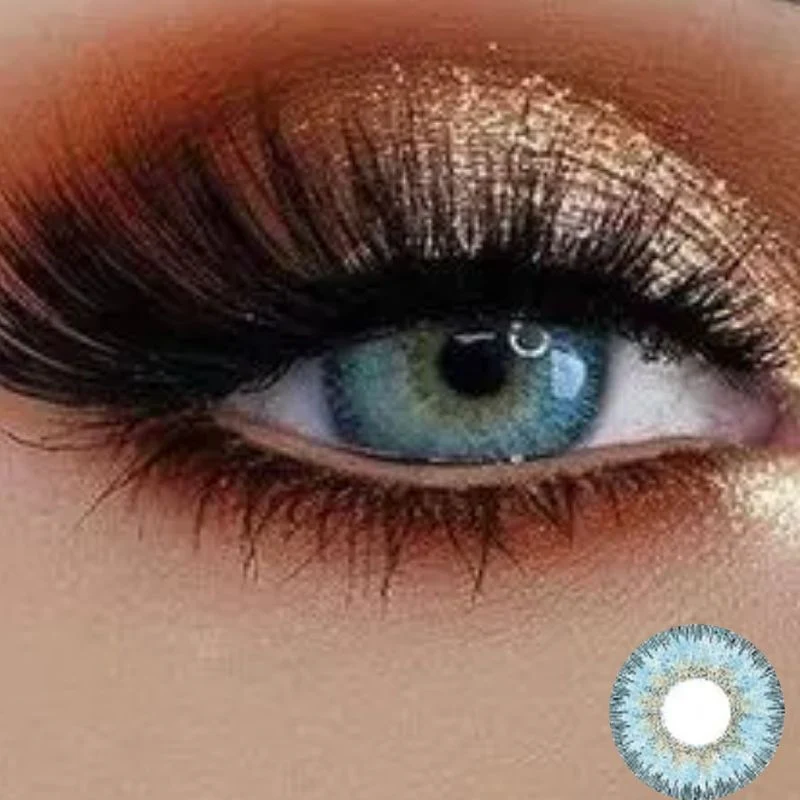 Angel Ice Blue Color Contact Lenses【Prescription】