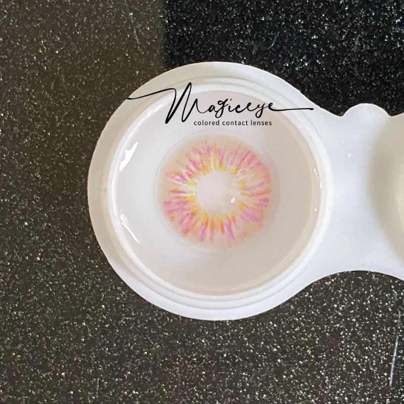 【2023 NEW】Monet Pink Colored Contact Lenses