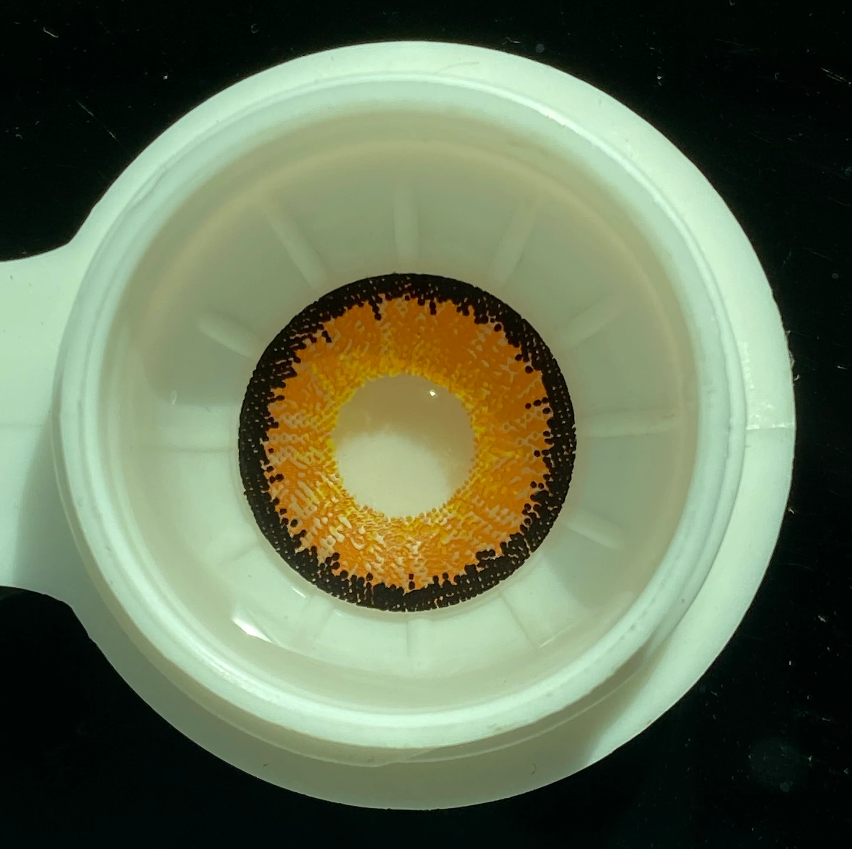 Ice Snow Brown Color Contact Lenses