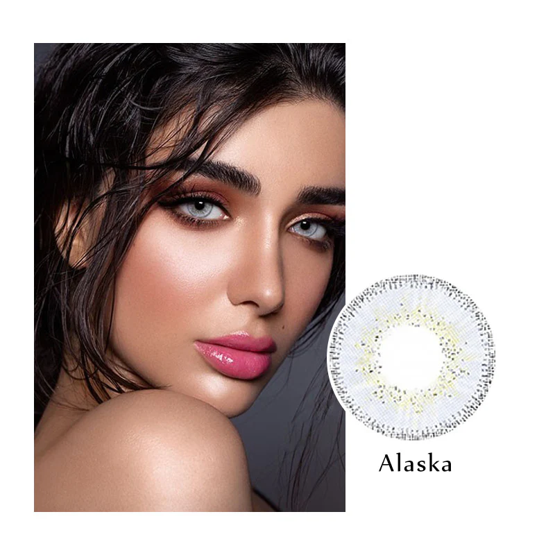 1-Day 10Pcs Dream Polaris Grey Color Contact Lenses