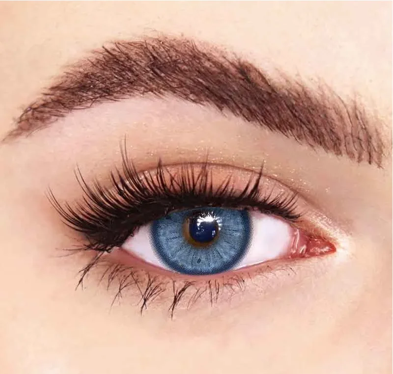 【2023 NEW】Fruit Juice Blue Colored Contact Lenses