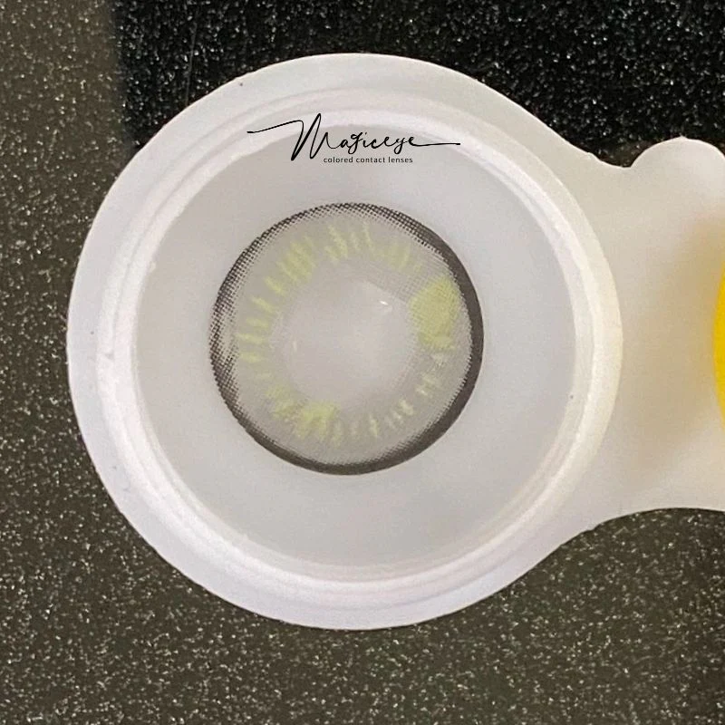 Anime Gray Crazy Contact Lenses