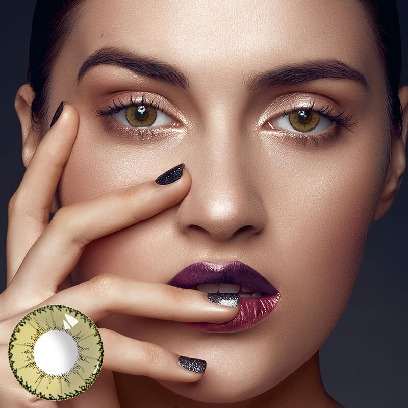 Little Devil Brown Daily Disposable 10Pcs Color Contact Lenses