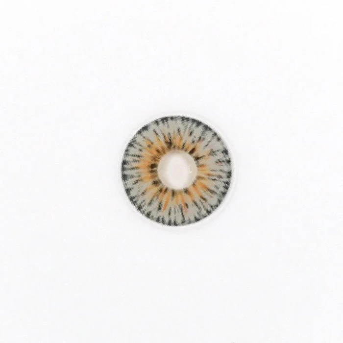 1-Day 10Pcs New York Gogh Grey Daily Disposable 10Pcs Color Contact Lenses