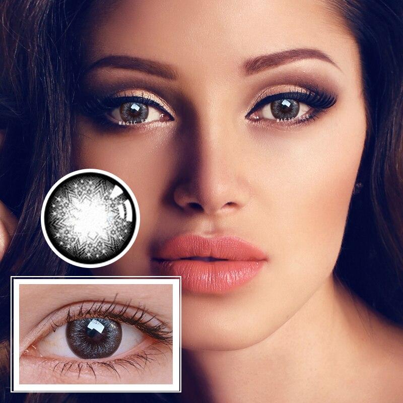 Starlight-Grey Color Contact Lenses