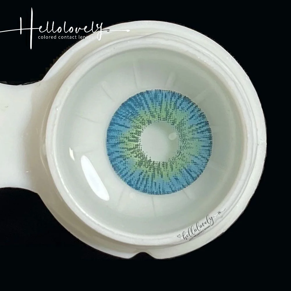 Retro Blue Color Contact Lenses