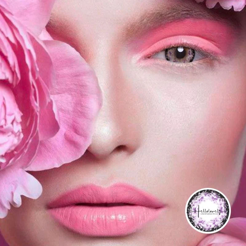 City of sky purple Color Contact Lenses