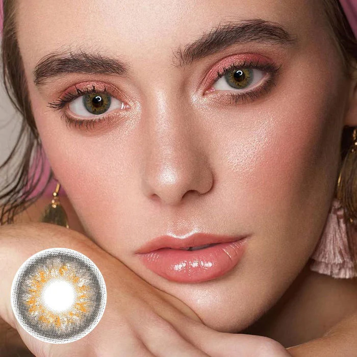 Opal Brown Color Contact Lenses