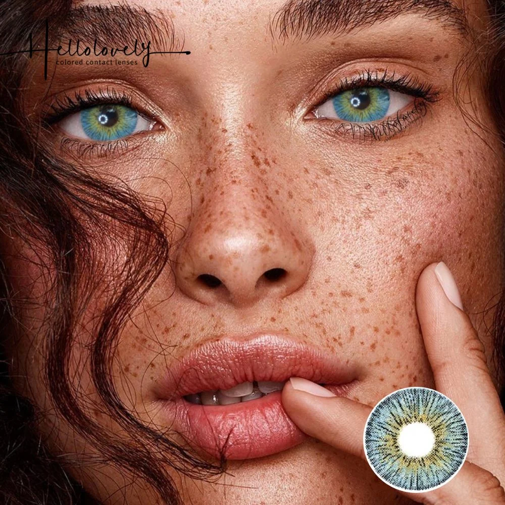 Retro Blue Color Contact Lenses