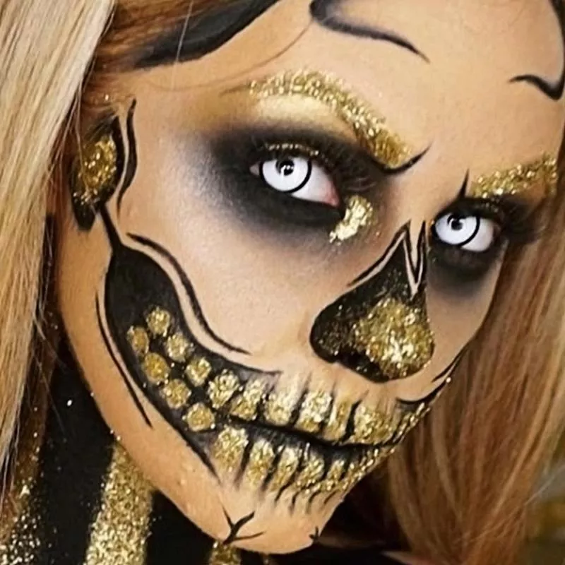 White Manson Cosplay Color Contact Lenses