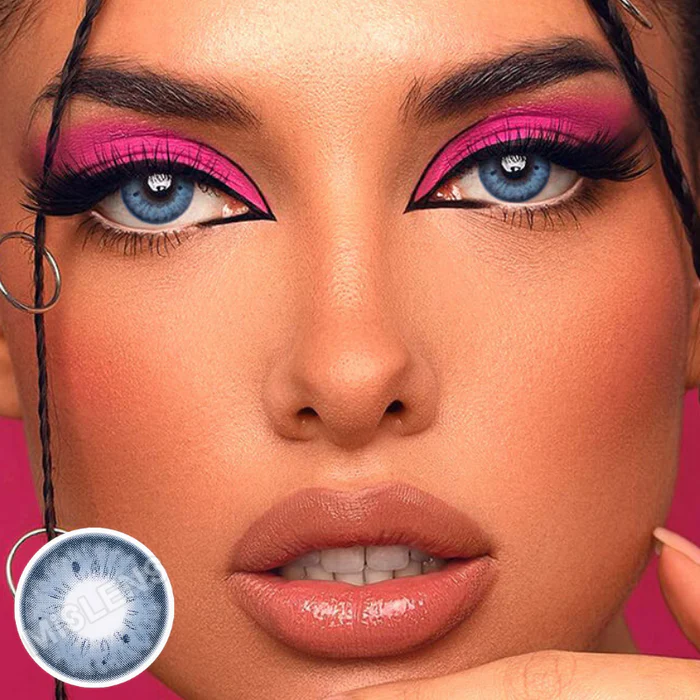 1-Day 10Pcs HC Blue Color Contact Lenses