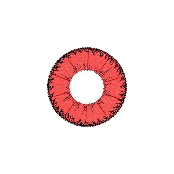 Little Devil Red Color Contact Lenses