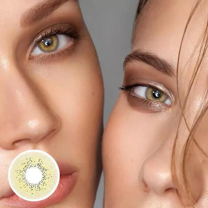 Ocean Brown Color Contact Lenses