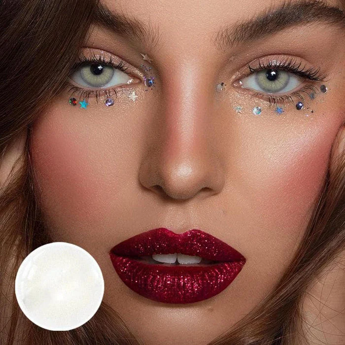 Hidrocor Quartz Grey Color Contact Lenses【Prescription】