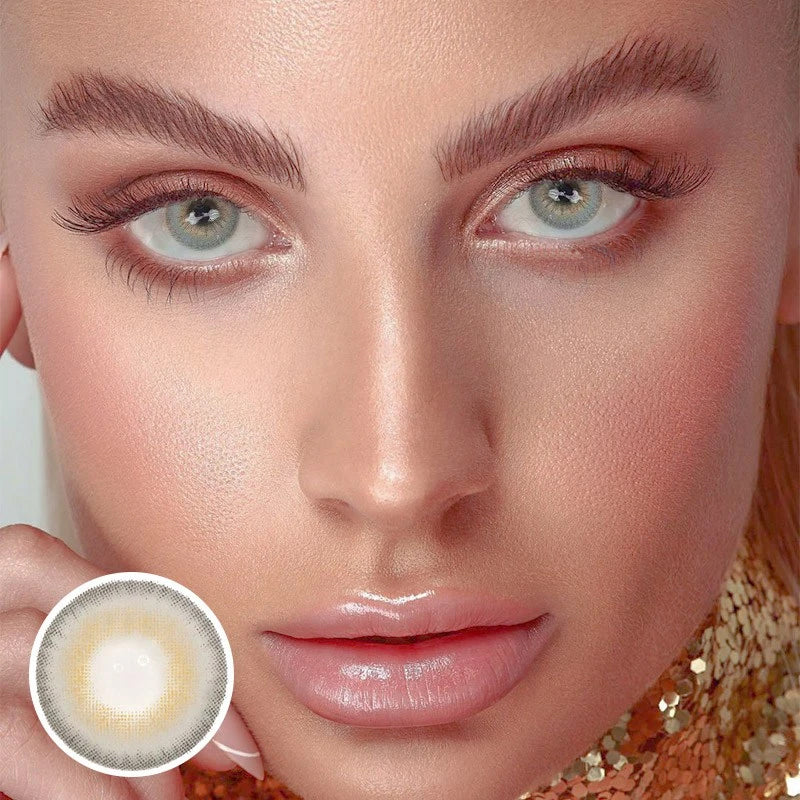 【NEW】La Girl Gray Color Contact Lenses