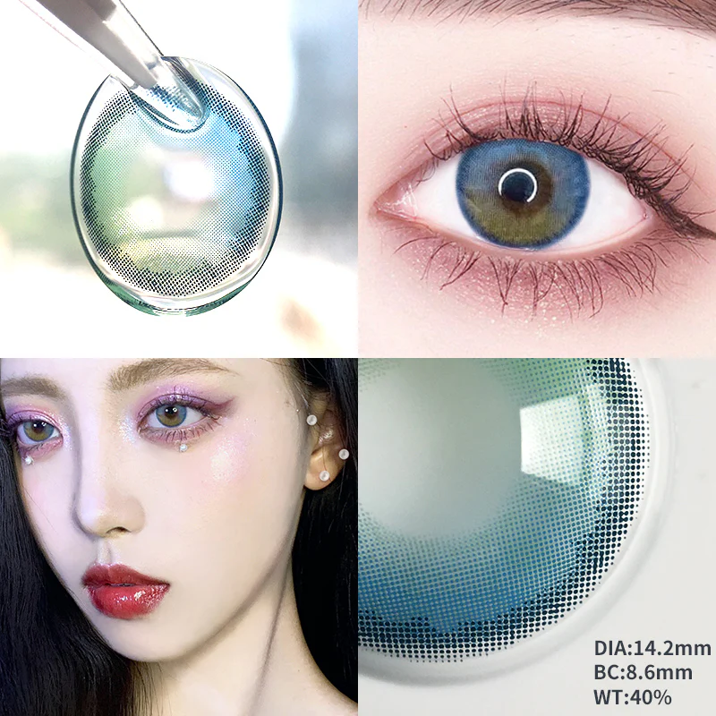 【NEW】Hawaii Green Color Contact Lenses