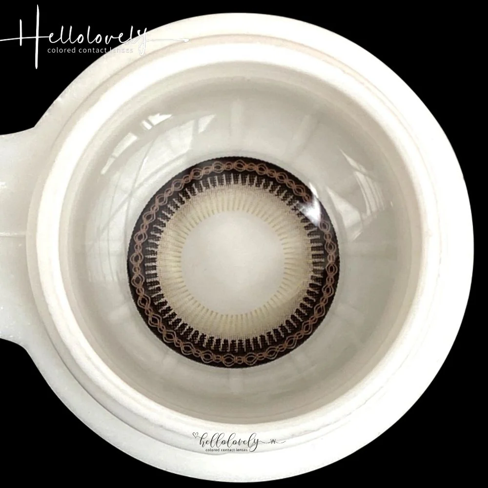 Ferris Wheel Brown Color Contact Lenses