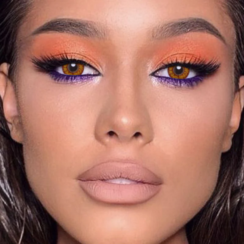 Fire Cosplay Color Contact Lenses