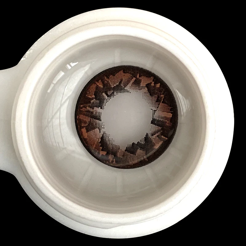 Ice Cream Honey Color Contact Lenses