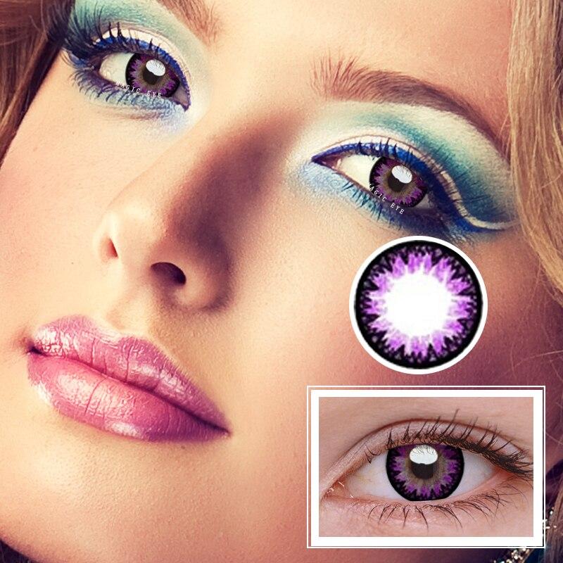 Jelly Purple Color Contact Lenses