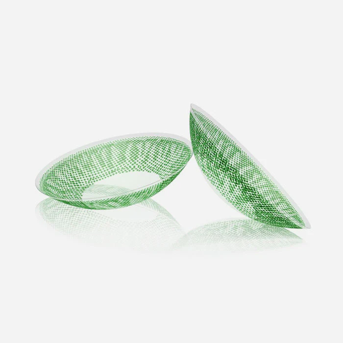 1-Day 10Pcs Lee Bible Green Daily Disposable 10Pcs Color Contact Lenses