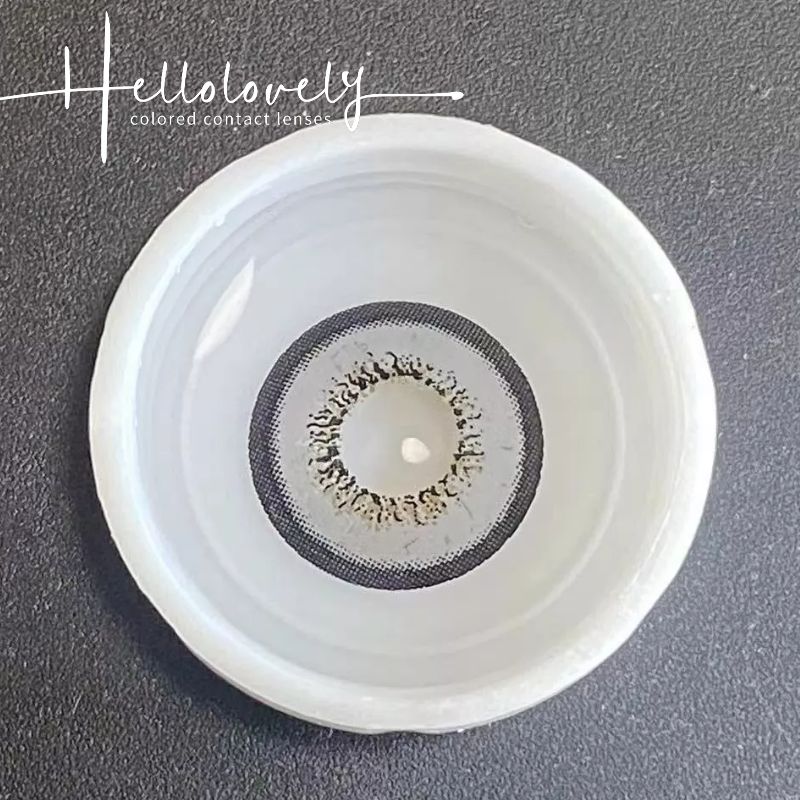 Love Word Grey Color Contact Lenses
