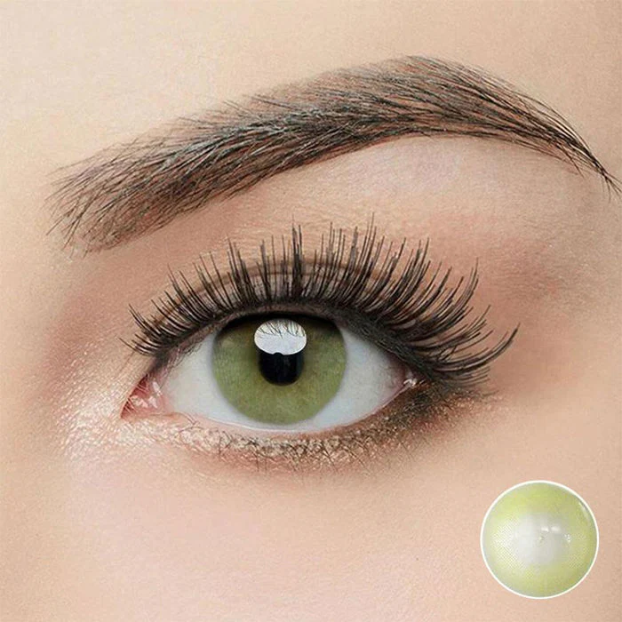 Polar Light Yellow Green Color Contact Lenses