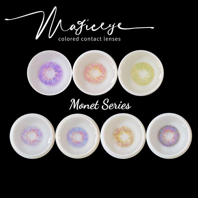 【2023 NEW】Monet Black Color Contact Lenses