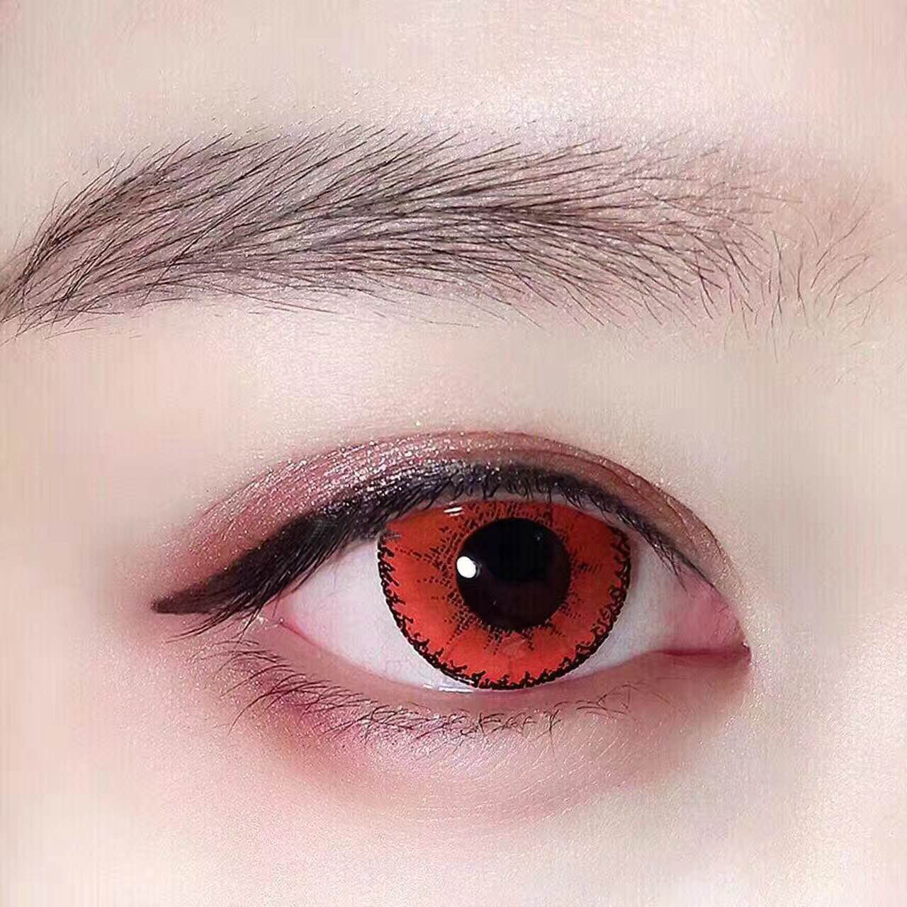 Little Devil Red Color Contact Lenses
