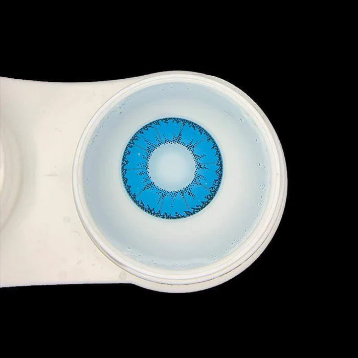 Little Devil Blue Color Contact Lenses