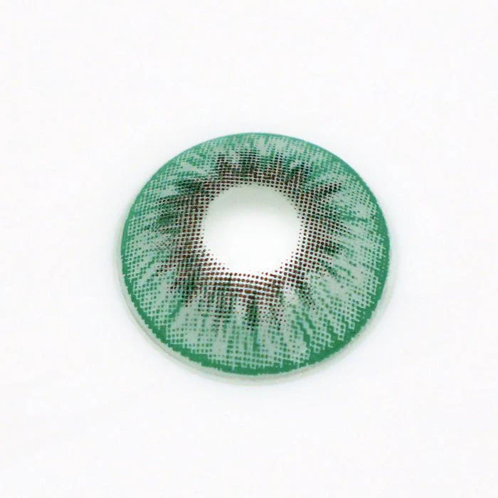 1-Day 10Pcs Glacier Green Daily Disposable 10Pcs Color Contact Lenses