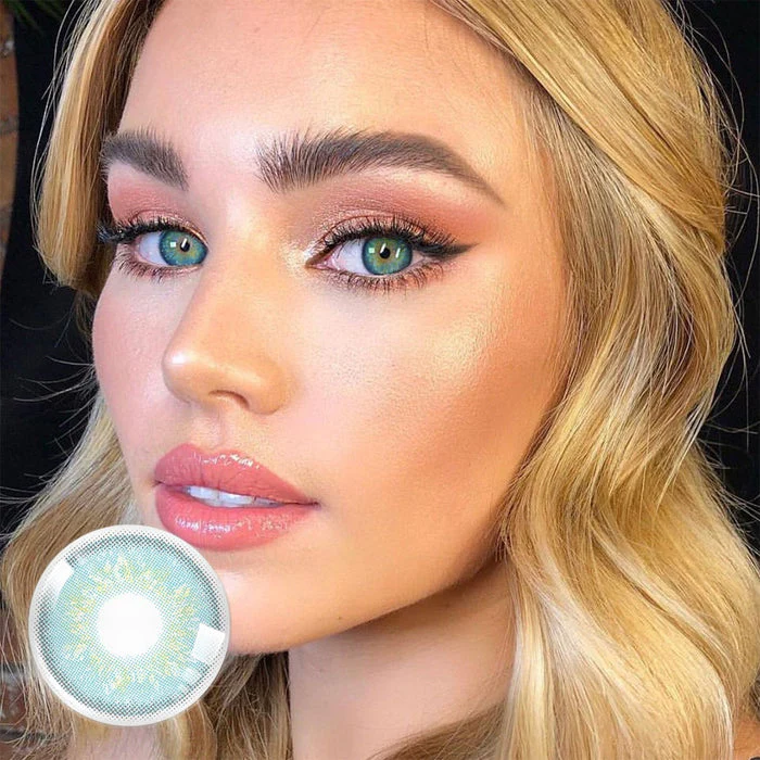 Russain Blue Color Ccontact Lenses【Prescrilption】