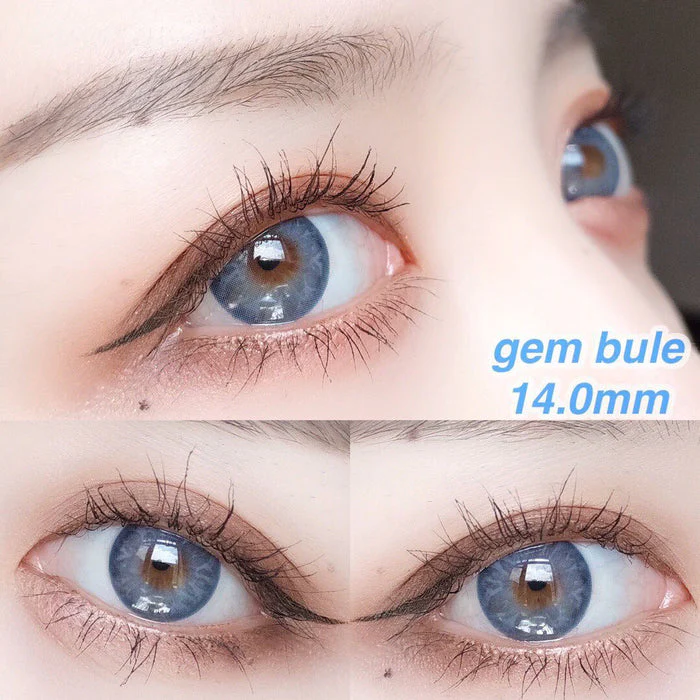 【NEW】GEM Blue Gray Color Contact Lenses
