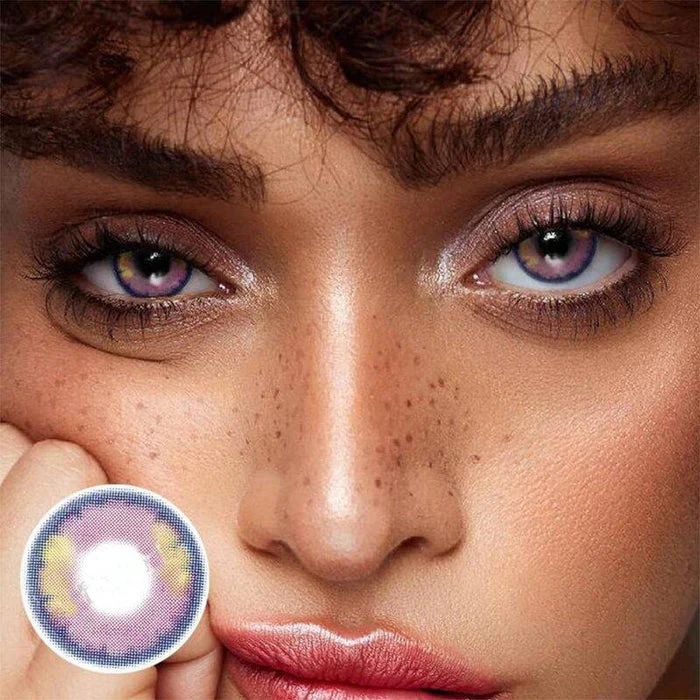 Cherry Purple Color Contact Lenses