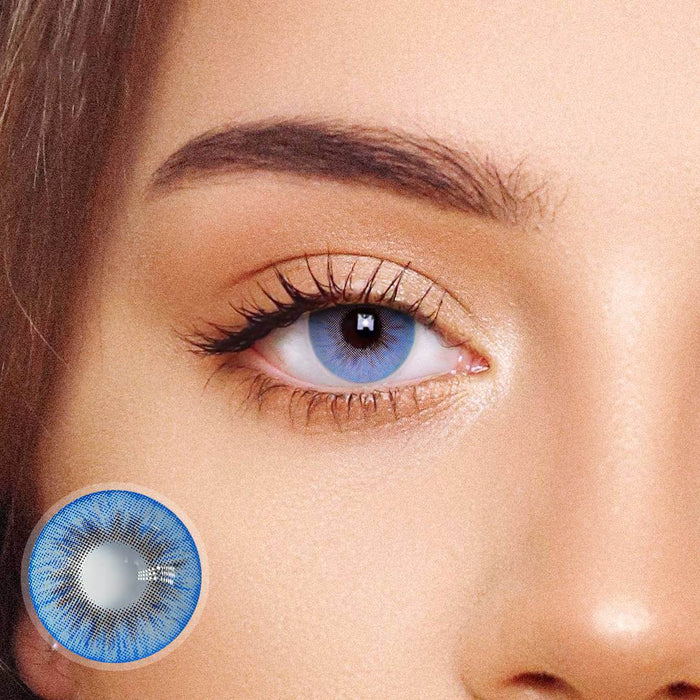 Glacier Blue Color Contact Lenses