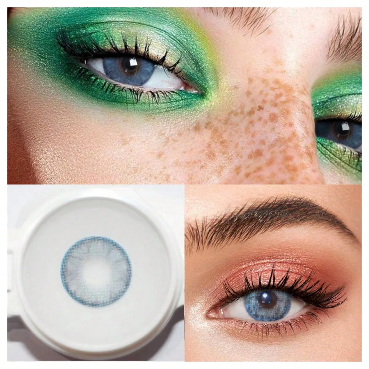 1 Pair Magiceye Comfortable Natural Hidrocor Color Contacts Circle Color Eye Contact Lenses Natural Colored Contact Lenses 14.2mm