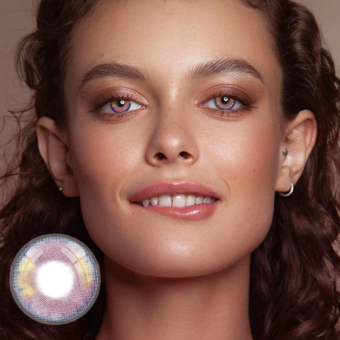 Cherry Purple Color Contact Lenses