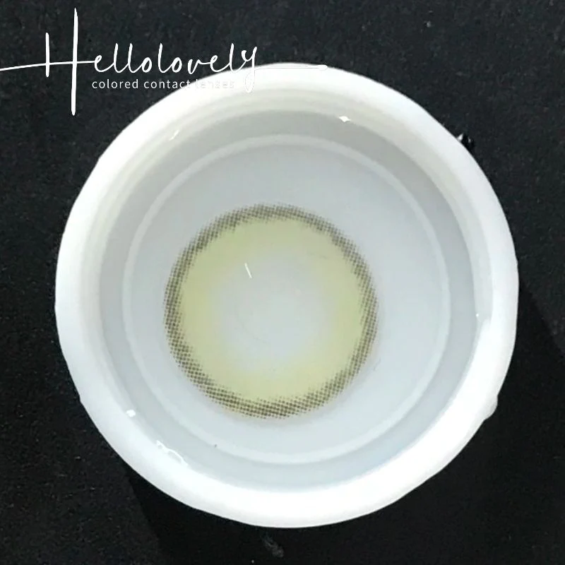 Rebel Yellow Green Color Contact Lenses【Prescription】