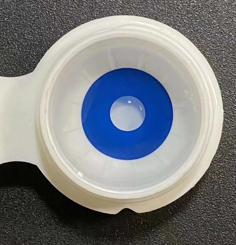 【NEW】Blue Block Cosplay Contact Lenses