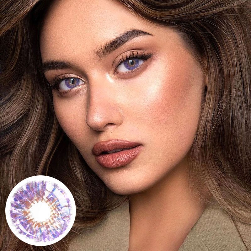 【2023 NEW】Monet Purple Color Contact Lenses