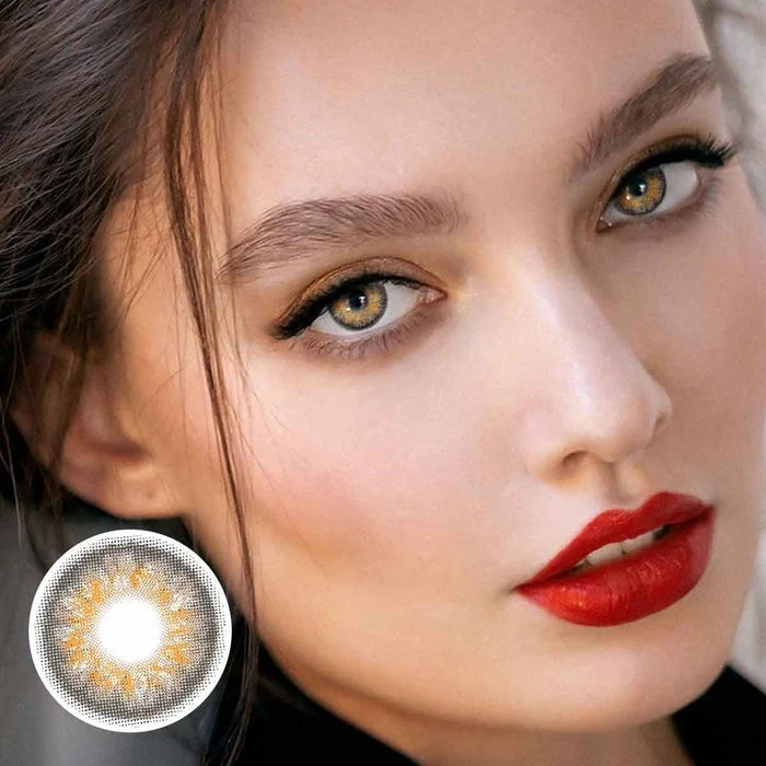 Opal Brown Color Contact Lenses