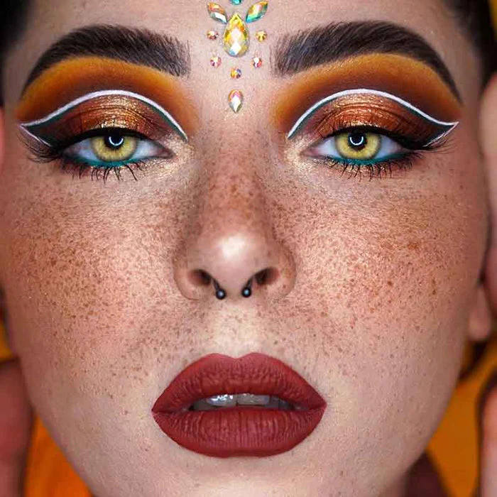 Rainbow Bassia Brown Color Contact Lenses【Prescription】