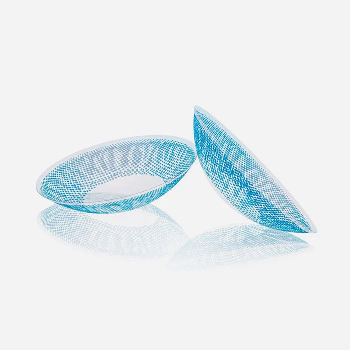 1-Day 10Pcs Lee Bible Blue Daily Disposable 10Pcs Color Contact Lenses