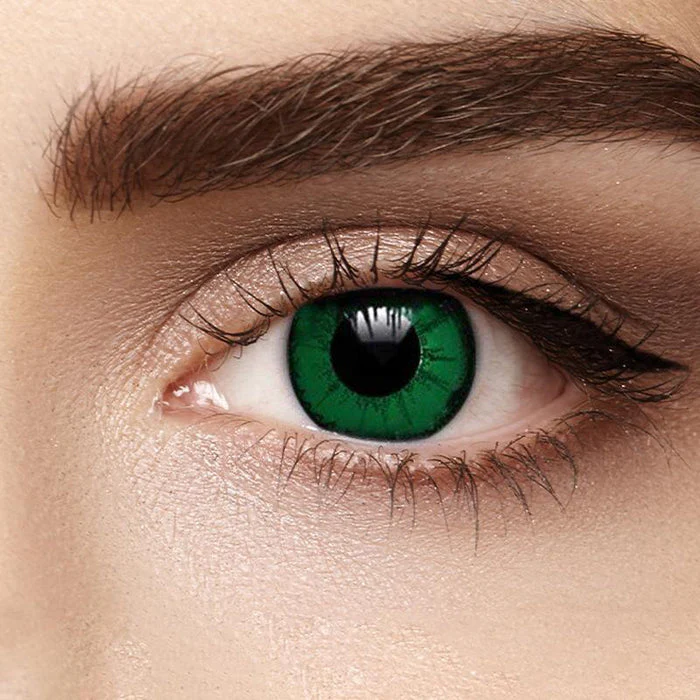 Little Devil Green Color Contact Lenses